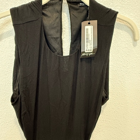 Black Sleeveless Dress - Picture 3 of 7